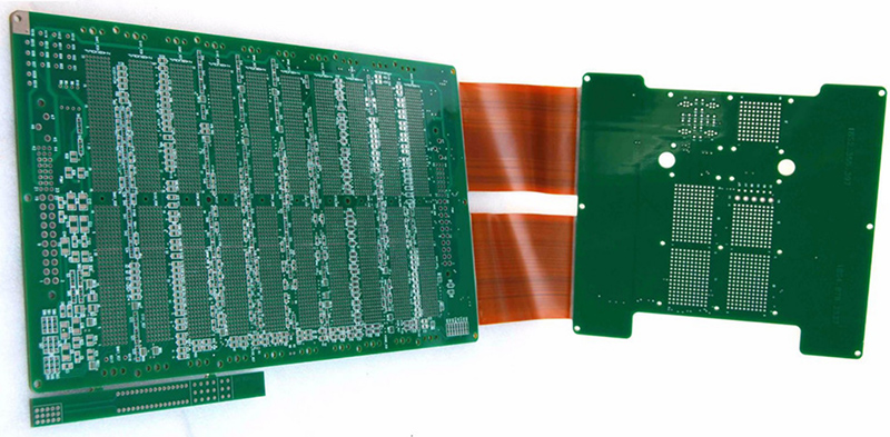 electronic custom rigid flex pcb with electromagnetic film + dupont material pcb manufacturer from china shenzhen4